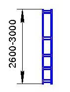 СТ-023 Рама 3000х300 цинк