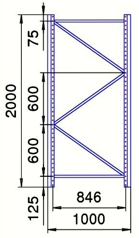 Рама П 90 цинк 2000