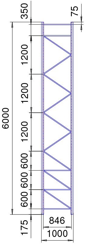 Рама П 70 цинк 6000