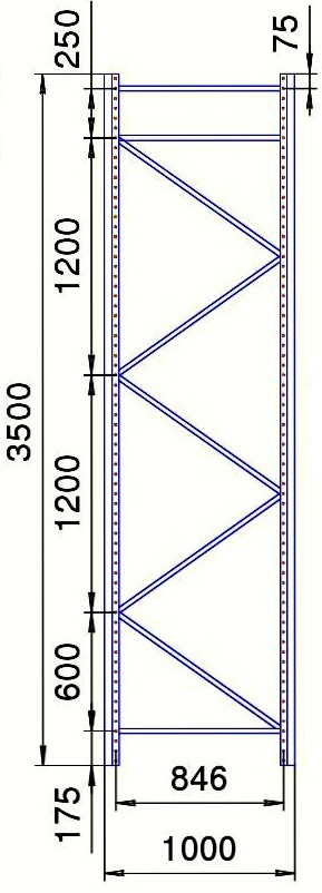 Рама П 90 цинк 3500