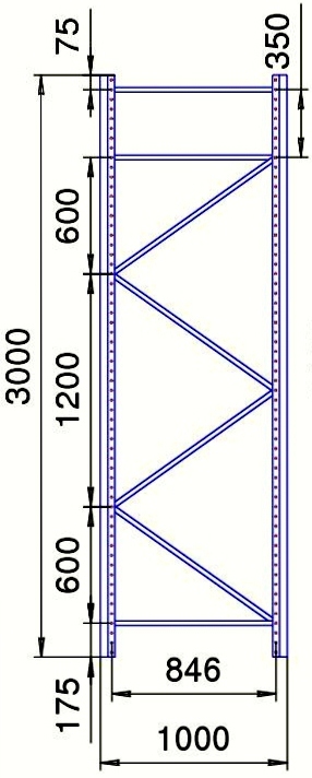 Рама П 110 цинк 3000