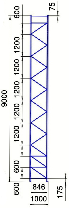 Рама П 110 цинк 9000