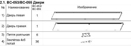 ВС-053 Двери с окнами