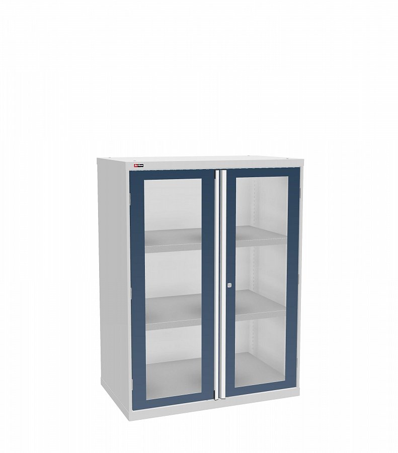 Шкаф инструментальный ДиКом ВС-053-01 с дверьми с окнами